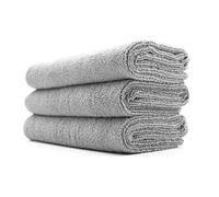 The Rag Company - Sport Towel - 16in x 27in - Ice Grey - Pack of 3