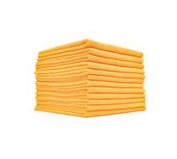 The Rag Company,The Edgeless Pearl,Professional Microfiber Detailing Towel for Ceramic Coating Leveling and Sealant Removal, Orange (12-Pack)The Rag Company, Orange (12-Pack)