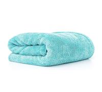 The Rag Company - The Liquid8r - Super Absorbent 70/30 Blend Microfiber Drying Towel Safe for Detailing and Scratch Free, Twist Loop Weave, 1100gsm, 25in x 36in, Aqua Blue