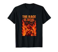 The Rage is Real Barbarian Fire Warrior Graphic T-Shirt