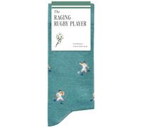 The Raging Rugby Player Socks - Funny Rugby Men's Socks - Gift for Men
