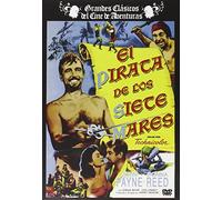 The Raiders of 7 Seas 1953 Dvd Spanish Import, Plays in English, John Payne, Donna Reed, Gerald Mohr, Lon Chaney Jr., Sidney Salkow