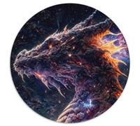 The Rainbow Dragon Puzzle 1000 Pieces Jigsaw Jigsaw Puzzles for Adults Perfect for Christmas, Halloween, Easter, New Year (67.5x67.5cm)