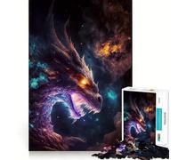 The Rainbow Elder Dragon 1000 Piece Jigsaw Puzzles for Adults Brain Tease Toy Relax Time Perfect Cut Memorable Gift (38x52cm)