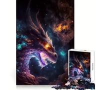 The Rainbow Elder Dragon Jigsaw Puzzles for Teenagers 1000 Piece Enhance Recall Home Leisure Exact Edge (50x75cm)