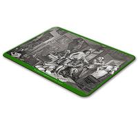 The Rake's Progress (1749 by William Hogarth) - Table Place Mat - High Gloss Finish - Heat Resistant and Wipe Clean Hardboard - 23 x 32 Centimetres