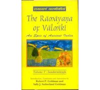 The Ramayana of Valmiki, Vol.5: Sundarakanda: An Epic of Ancient India: v. 5