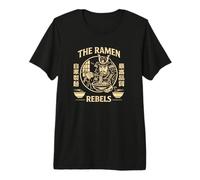 The Ramen Rebels Samurai Noodle Eater Japanese Foodie Premium T-Shirt