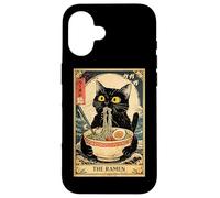 The Ramen Tarot Card Japanese Ramen Cat Noodle Anime Otaku Case for iPhone 16