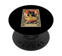 The Ramen Tarot Card Japanese Ramen Cat Noodle Anime Otaku PopSockets Adhesive PopGrip