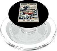 The Ramen Wave Tarot Card The Great Wave Off Kanagawa PopSockets PopGrip for MagSafe