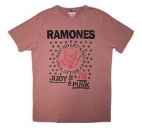 The Ramones Hey Ho Judy Limited Edition 999 Only Premium Wash T Shirt XXL Red