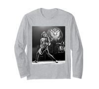 The Ramones Live Johnny Ramone By David Corio Long Sleeve T-Shirt