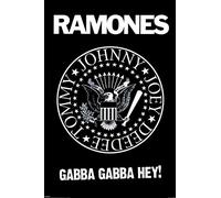 The Ramones Logo Maxi Poster, Multi-Colour