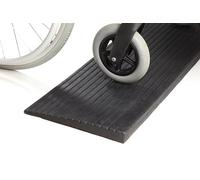 The Ramp People 1.2cm Threshold Ramp for Doorways 4mm - 100mm (12mm) - Outdoor Scooter and Wheelchair Ramp Antislip 1000kg Capacity