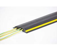 The Ramp People 1m Floor Cable Protector, Black and Yellow
