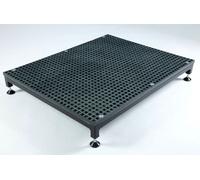 The Ramp People Adjustable Safety Stool - Half Step Outdoor Pgr Anti-Slip Surface 300Kg Capacity