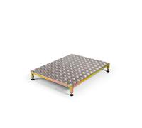 The Ramp People Aluminium Half Step Large Adjustable Mobility Step Outside And Indoor Use Safety Step Stool