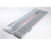 The Ramp People Aluminium Loading Ramps Pair (2000x300mm, 2700kg Capacity) for Diggers, Mowers, Trailers & Vans