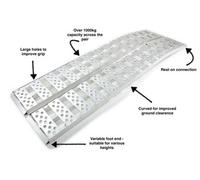 The Ramp People Aluminium Loading Ramps Pair (3000mm X 280mm) 1000Kg Capacity Van Ramps 3M