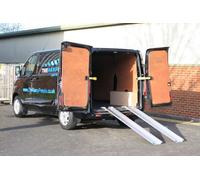 The Ramp People Aluminium Van Ramps With Edges (Pair) 3M 628Kg Capacity Portable Loading Ramps