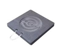 The Ramp People Crane Outrigger Pads 100,000kg Capacity Heavy Duty TuffTrak Stabliser Pad (40cm x 40cm x 4cm)