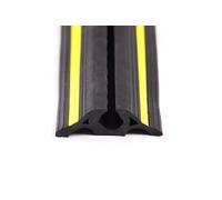 The Ramp People Floor Cable Protector Channel 20 x 20mm 2000kg Capacity 1m-6m (1m)