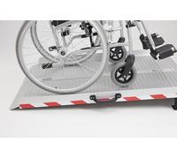 The Ramp People Foldable Wheelchair Ramp, Extra Wide 2ft - 8ft (2ft / 61cm) | 61cm - 244cm Length Options 300kg Capacity Anti-slip Aluminium Surface