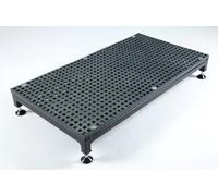 The Ramp People Half Step Adjustable Heights 155mm - Black GRP Antislip Surface Outdoor Safety Step Stool (Standard (760mm x 405mm))