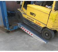 The Ramp People Heavy Duty Aluminium Container Ramps Pair 7500kg Capacity | Loading Ramps for Plant Machinery, Forklifts, Cars, Vans Ground Level Containers & Kerbs
