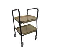 The Ramp People Height Adjustable Mobility Trolley On Wheels Walking Frame With Trays Kitchen Trolley