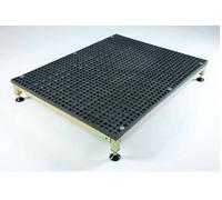 The Ramp People Large Safety Step Stool Platform Adjustable To 185mm High 1M X 1M Outdoor