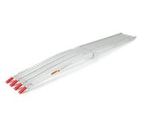 The Ramp People Motorbike Ramp with Mesh Surface 2.2m 340kg Capacity | 340kg Capacity Aluminium Loading ATV, Quad Bike, Golf Buggy, Ride on Mower Trailer Van Folding Lightweight