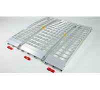 The Ramp People Motorcycle Ramp Kit - 3M Length, 1M Wide Motorbike Ramp For Vans And Trailers Heavy Duty Aluminium Folding