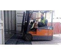 The Ramp People Rubber Container Ramp for Forklifts & Pallet Trucks - 10,000kg Capacity 250mm High