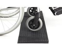 The Ramp People Rubber Threshold Ramp 4mm - 100mm (24mm) - Rubber Ramp, Wheelchair Ramp, Scooter Ramp for Doorways, Doorsteps, Kerbs