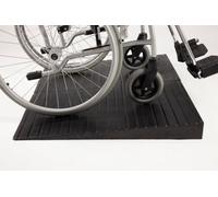 The Ramp People Rubber Threshold Ramp 95mm - Pair - 1000Kg Capacity Kerb Ramp Step Ramp Access Ramp