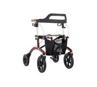 The Ramp People Saljol Allround Bariatric Rollator - Wide 4-Wheeled Outdoor Folding Rollator Walker Heavy Duty