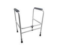 The Ramp People Toilet Frame - Height Adjustable Freestanding Support Toilet Aids Disabled Elderly