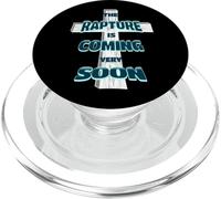 The Rapture is Coming Soon Jesus is Coming Back Prophecy PopSockets PopGrip for MagSafe