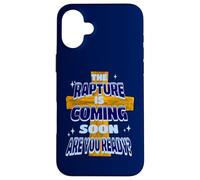 The Rapture is Coming Soon Jesus is Coming Bible Prophecy Case for iPhone 16 Plus