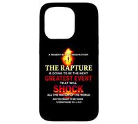 The Rapture Will Shock The World Are You Ready Case for iPhone 15 Pro