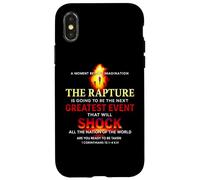 The Rapture Will Shock The World Are You Ready Case for iPhone X/XS