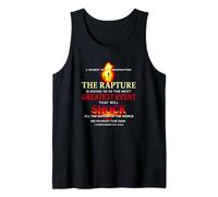 The Rapture Will Shock The World are You Ready Tank Top