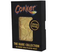 The Rare Collection - Conker 24k Gold Plated Ingot