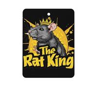 The Rat King Cute Car Air Freshener Hanging Aromatherapy Tablets Car Accessories Rearview Mirror Pendant Decor