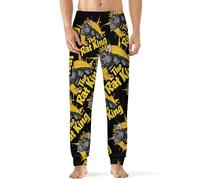 The Rat King Cute Men's Pajamas Soft Sleep Pants Sleepwear Casual Sweatpants for Home 2XL