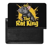 The Rat King Cute Passport Holder Cover PU Leather Passport Wallet Organizer Protector Slim Travel Accessories