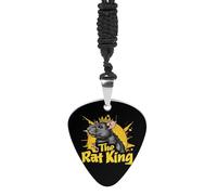 The Rat King Cute Personalized Guitar Picks Necklace Guitar Pendant Jewelry Gifts for Women Men