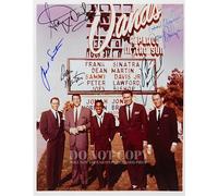 The Rat Pack Photograph 8 X 10 - Magnificent 1960 Group Portrait - Legendary American Music - Las Vegas - The Sands Hotel - Ocean's 11 - Frank Sinatra - Dean Martin - Sammy Davis Jr. - Rare Photo -